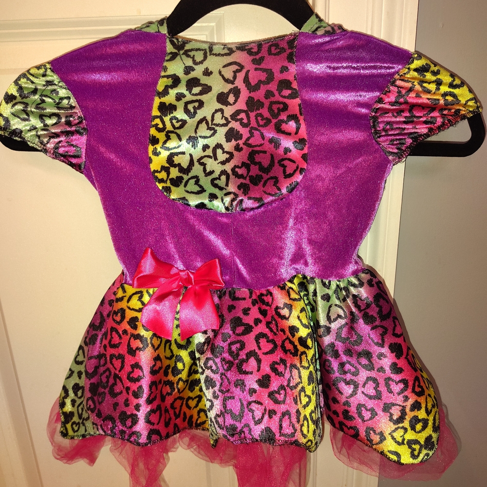 Cat & Jack Vibrant Leopard Print Kids Costume‎ 2t